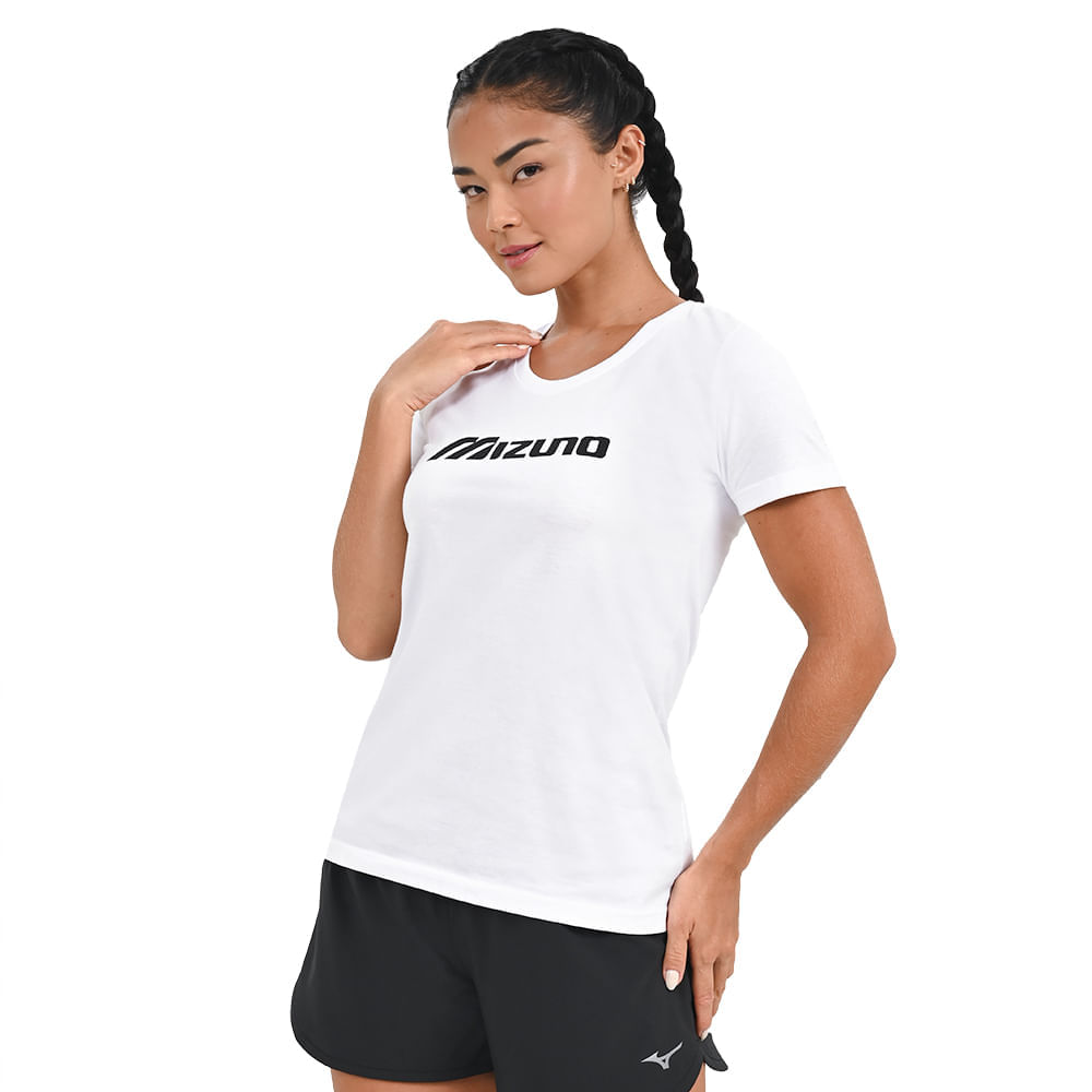 Camiseta de Treino Feminina Mizuno Basic Run