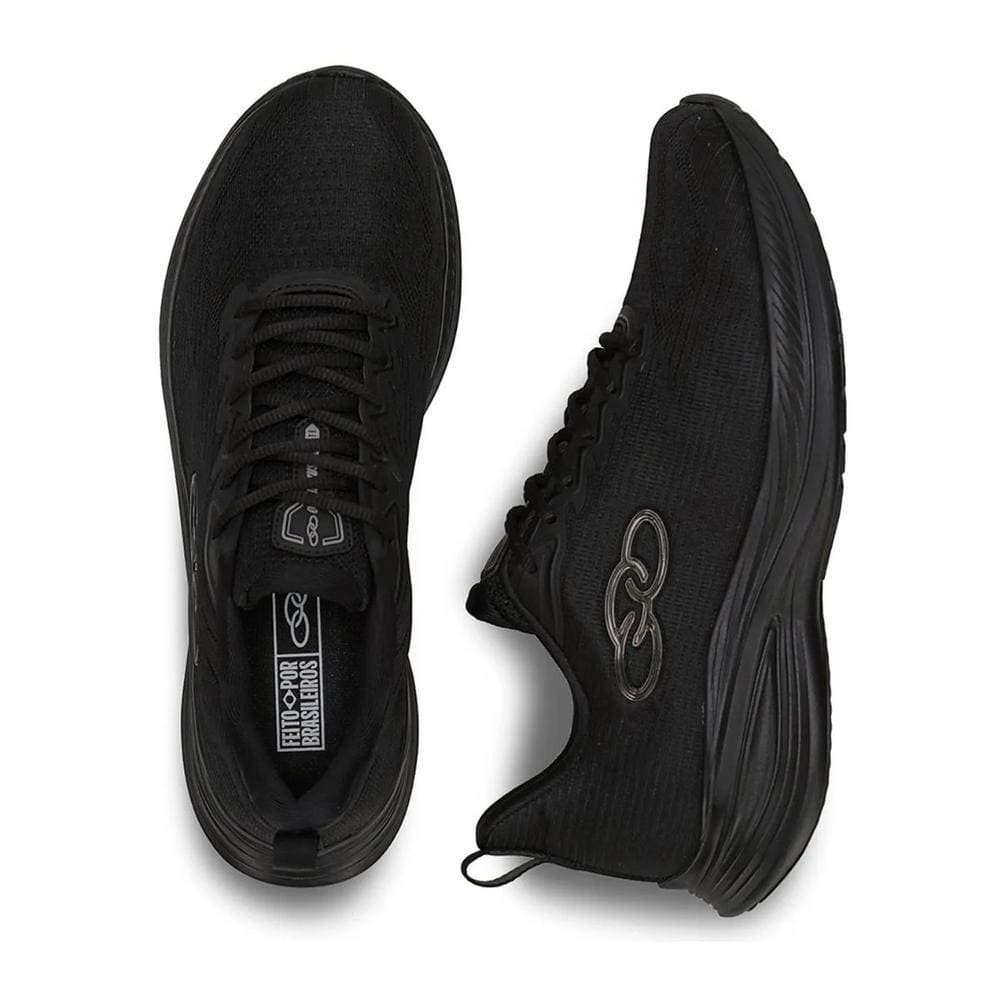 Encontraproduto.com.br - Tênis Esportivo Masculino Olympikus N°37 Marte Preto (MP)