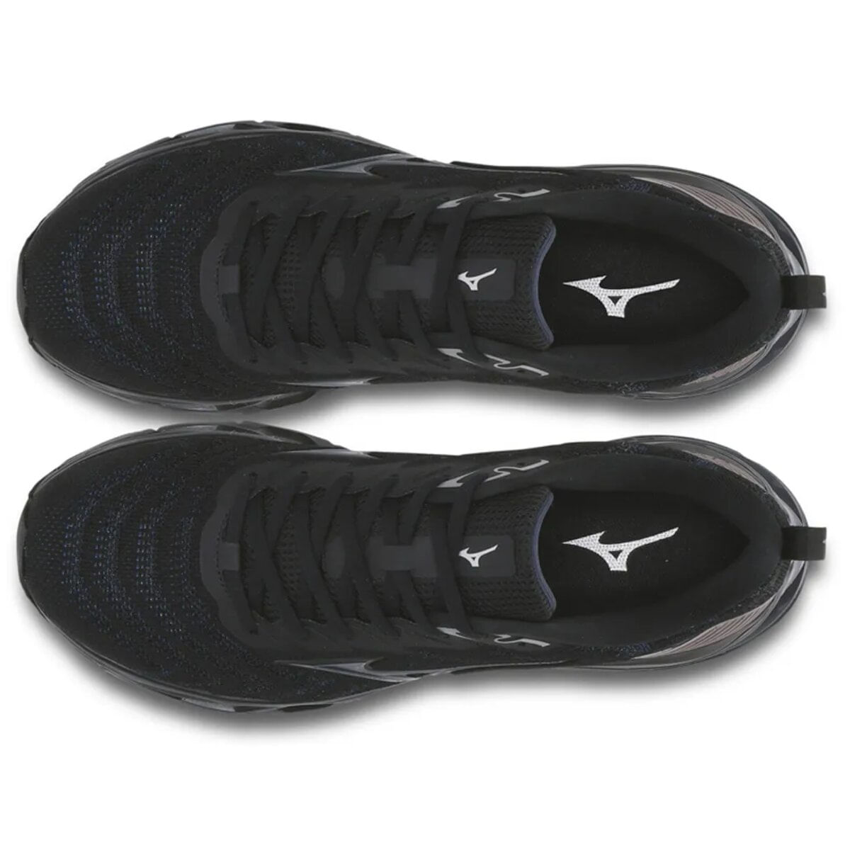 Encontraproduto.com.br - Tênis Mizuno Wave Stratos 2 - Masculino - Preto-Preto