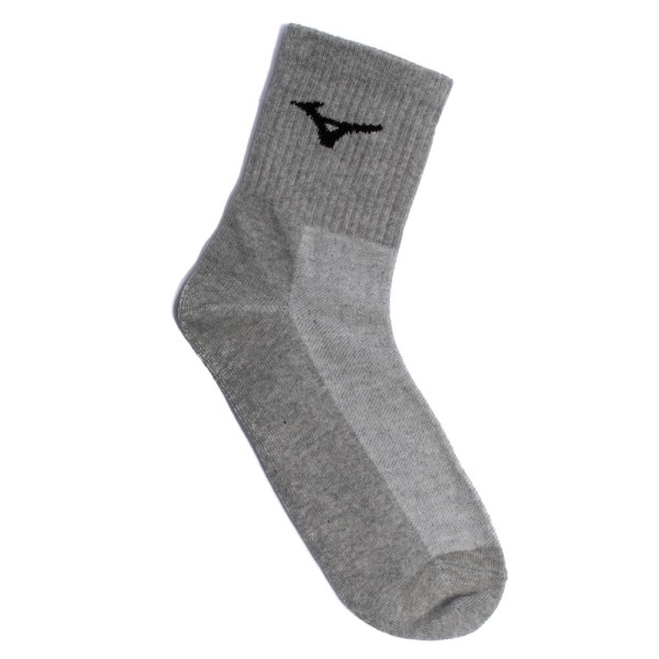 Encontraproduto.com.br - Meia Cano Médio Mizuno Basic - Pacote Com 3 Pares