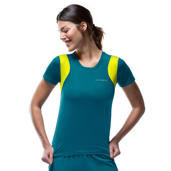 Encontraproduto.com.br - Camiseta com Recortes Olympikus Feminina