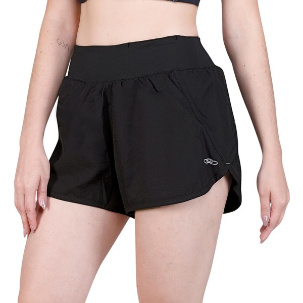 Encontraproduto.com.br - Shorts com Calcinha Interna Olympikus Feminina Preto