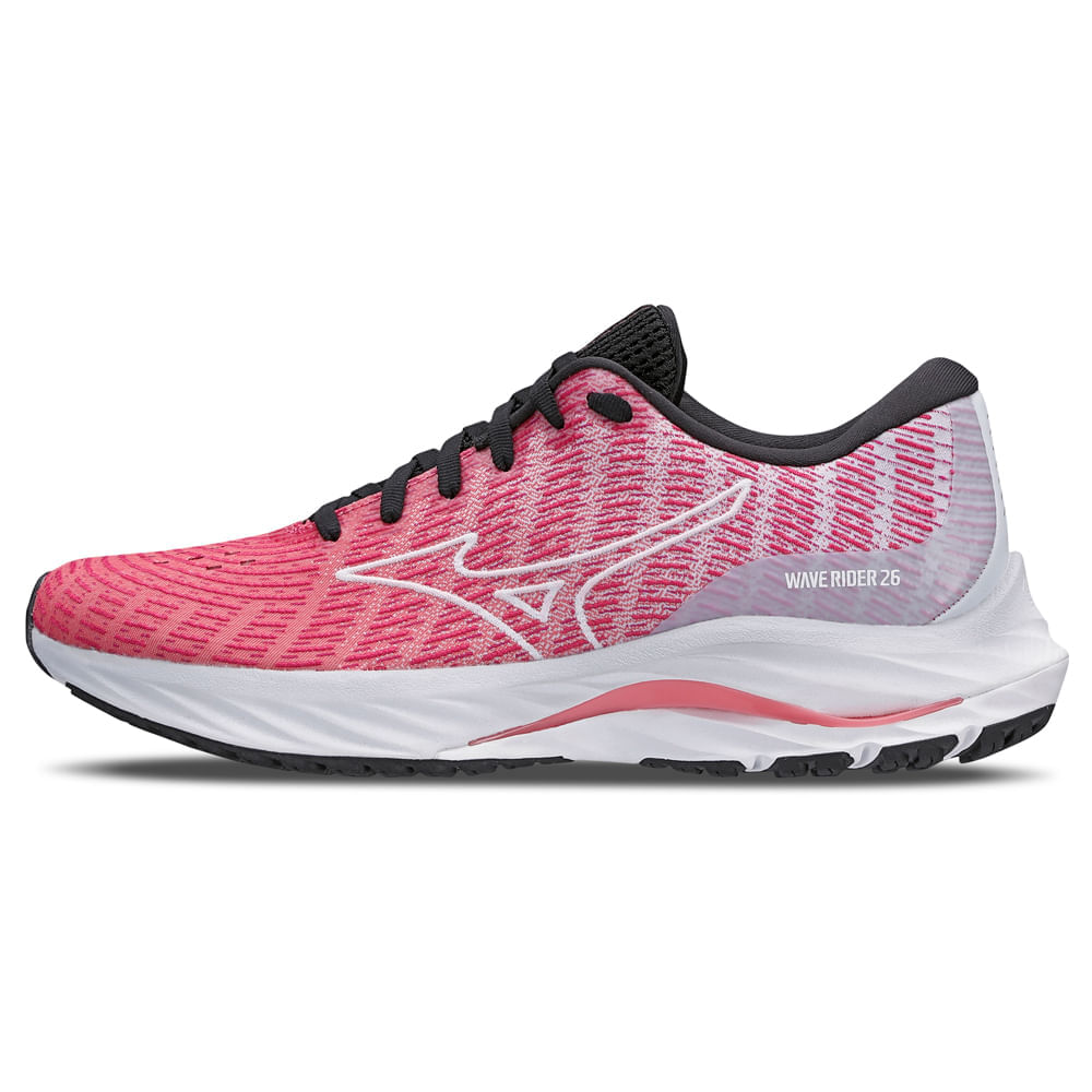 Tênis de Corrida Unissex Mizuno Wave Rider 26 SSW Branco