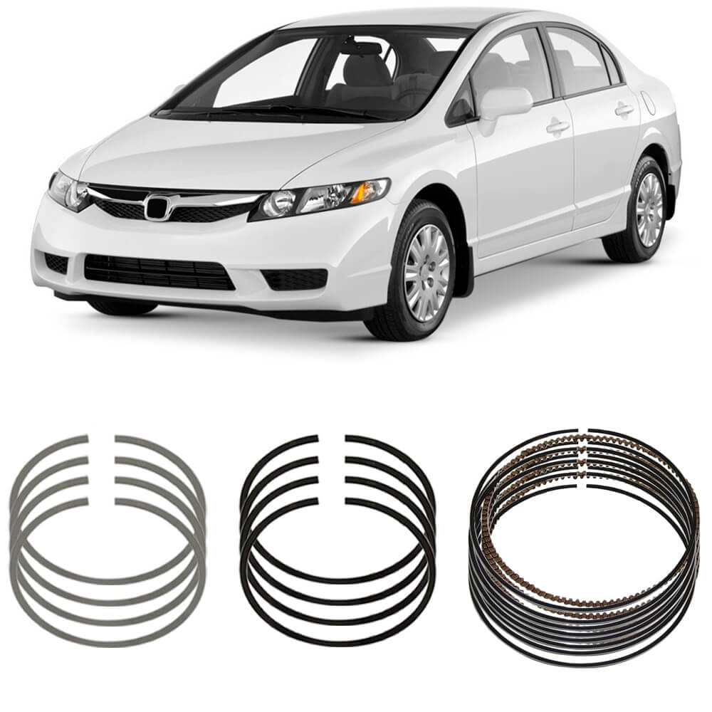 Encontraproduto.com.br - Jogo Anel Segmento STD Civic 1.8 2006 a 2022 HR-V 1.8 2015 a 2022 Mahle