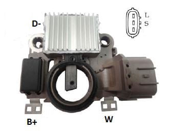 Encontraproduto.com.br - Regulador volt. tiida/livina/frontier/versa mitsub