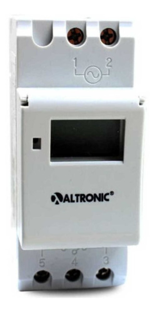 Encontraproduto.com.br - INTERRUPTOR HORARIO 220V PDS-02 MG TRON