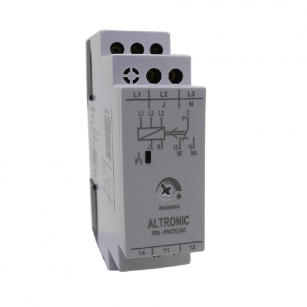 Encontraproduto.com.br - RELE FALTA DE FASE C/SEQ 220-440V ALTRON