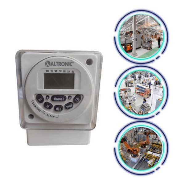 Encontraproduto.com.br - Timer Digital Diário/Semanal Pdst-01 110/220V 50/60Hz Sleep Altronic