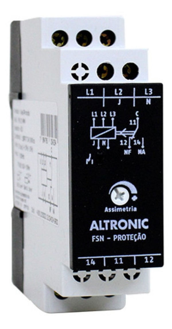 Encontraproduto.com.br - RELE FALTA DE FASE C/E SEM NEUTRO 220V