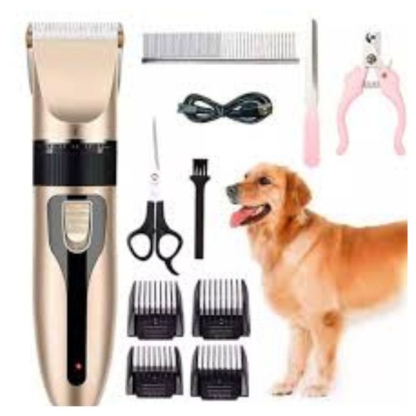Encontraproduto.com.br - Maquina De Tosar Para Pet Recarregável Cães Gatos Pet