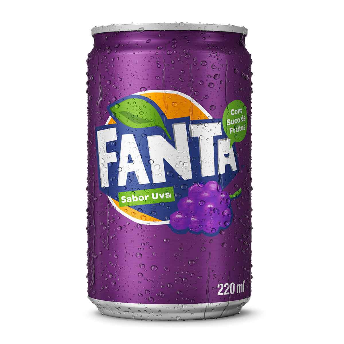 Encontraproduto.com.br - Fanta Uva Lata 220 ml