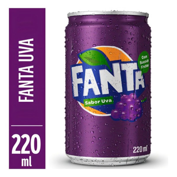 Fanta Uva Lata 220 ml
