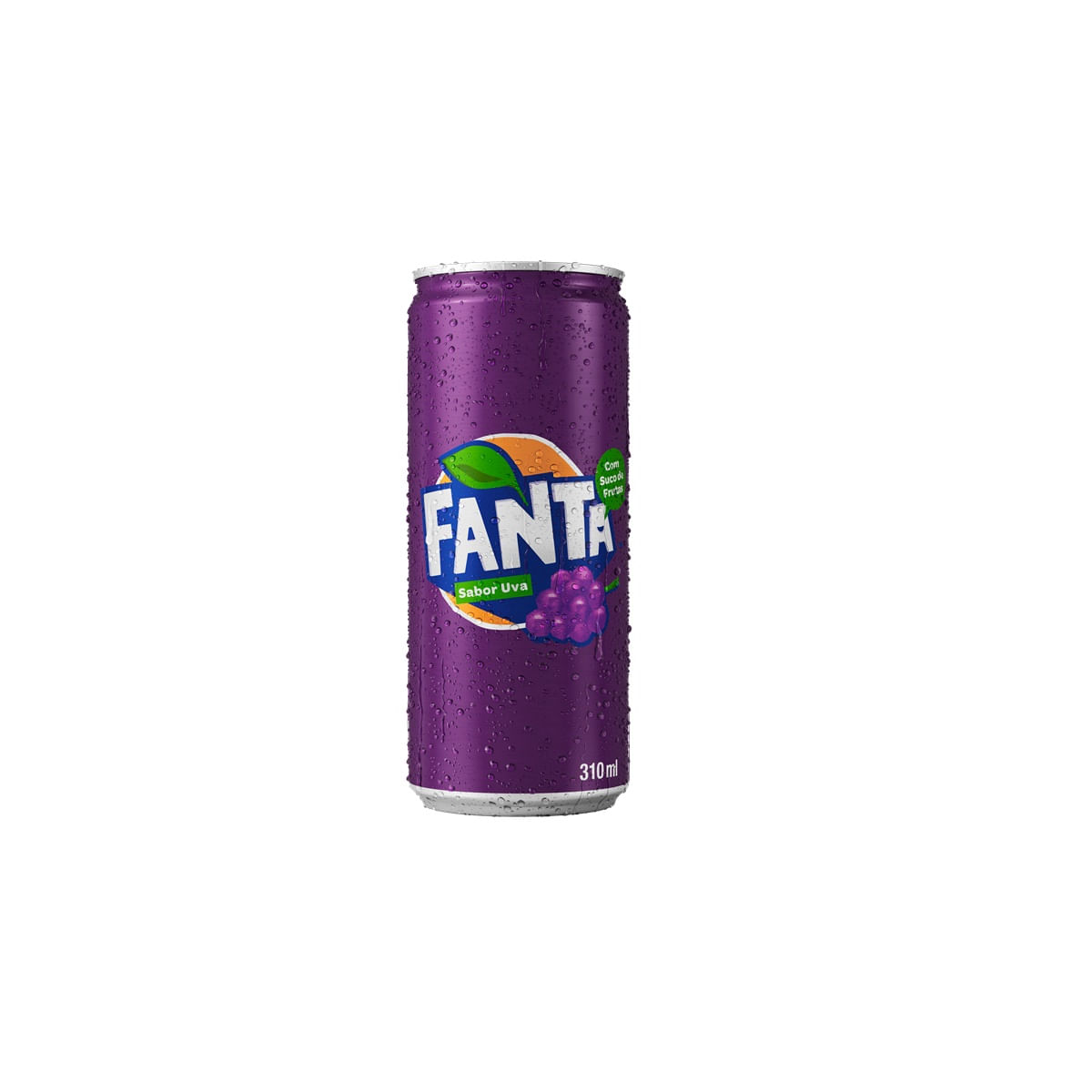 Encontraproduto.com.br - Refrigerante Fanta Uva Sleek Lata com 310ml
