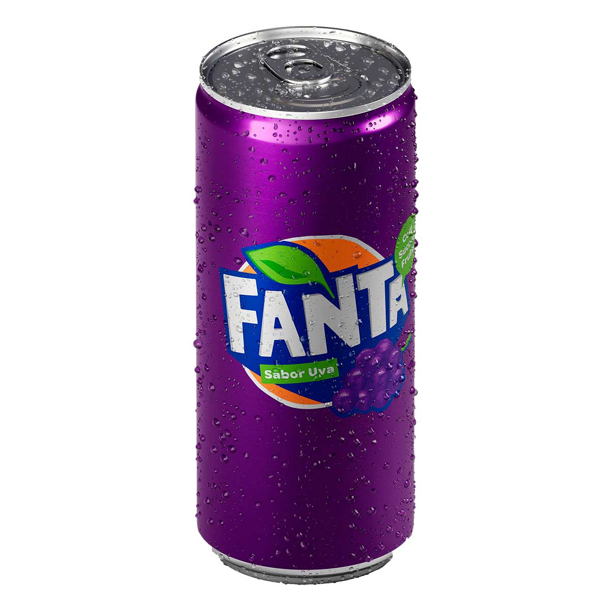 Encontraproduto.com.br - Refrigerante Fanta Uva Sleek Lata com 310ml