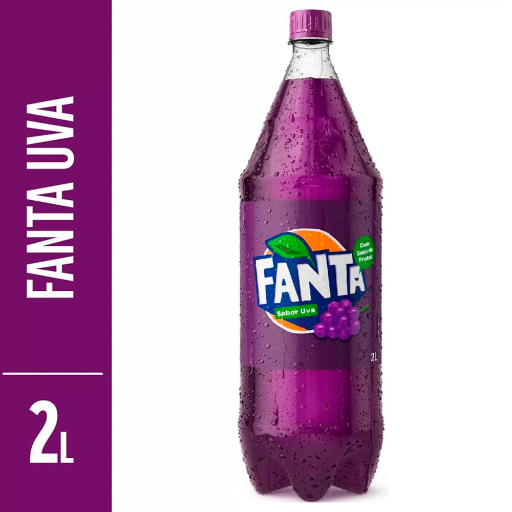 Encontraproduto.com.br - Refrigerante Fanta Uva Pet 2 Litros