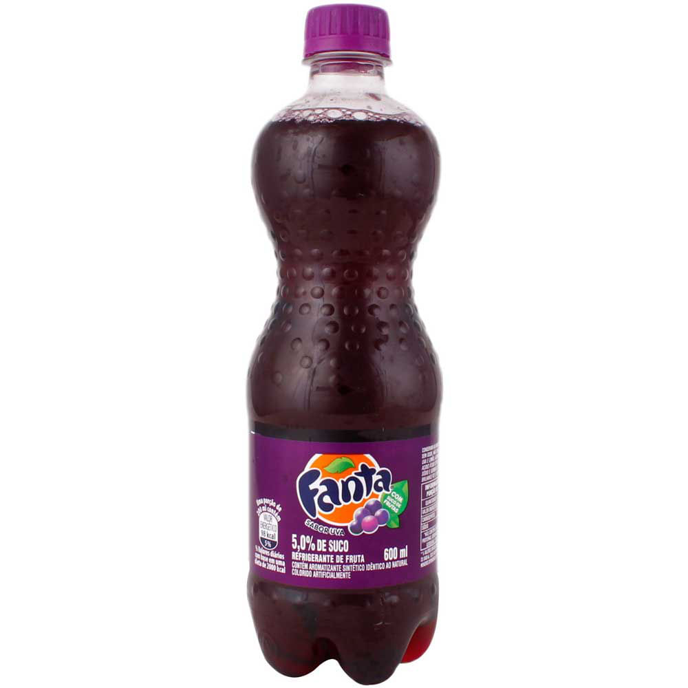 Encontraproduto.com.br - Fanta Uva Pet 600 ml