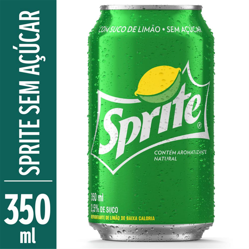 Encontraproduto.com.br - Refrigerante Sprite 350ml Lata Sem Açúcar