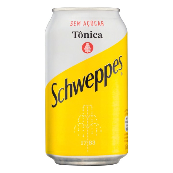 Encontraproduto.com.br - Água Tônica Sem Açúcar Schweppes Pack com 6 Unidades 350ml Cada