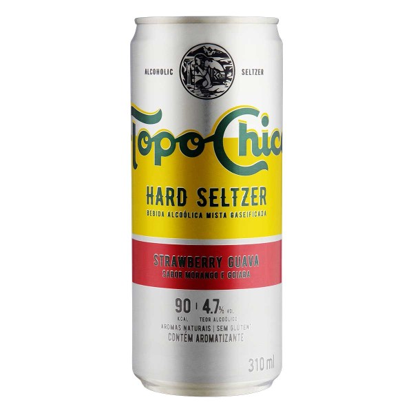 Encontraproduto.com.br - Bebida Topo Chico Morango Lata 310ml