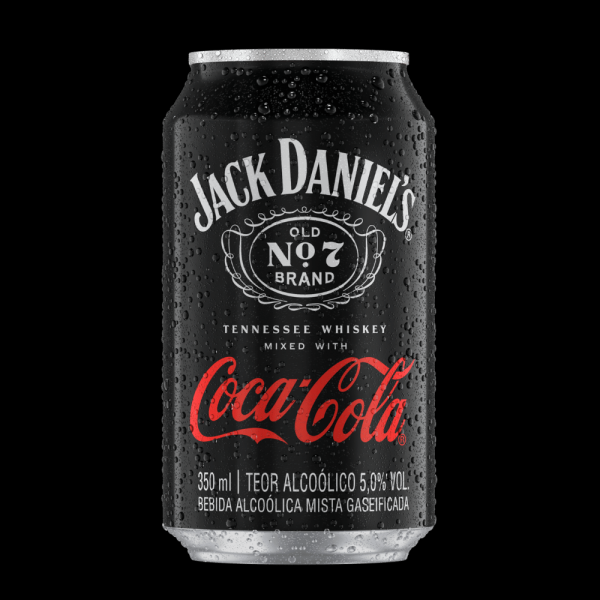 Encontraproduto.com.br - Bebida Alcoólica Mista Jack Daniels Coca-Cola Lata com 350ml