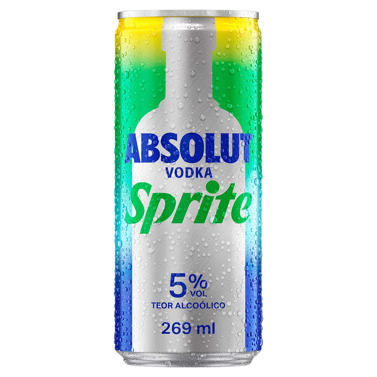 Encontraproduto.com.br - BEB MIS ABSOLUT VODKA SPRITE 269 ML