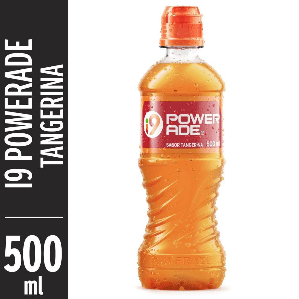 Encontraproduto.com.br - Suplemento Alimentar de Carboidratos e Eletrólitos Isotônico Tangerina Powerade 500ml