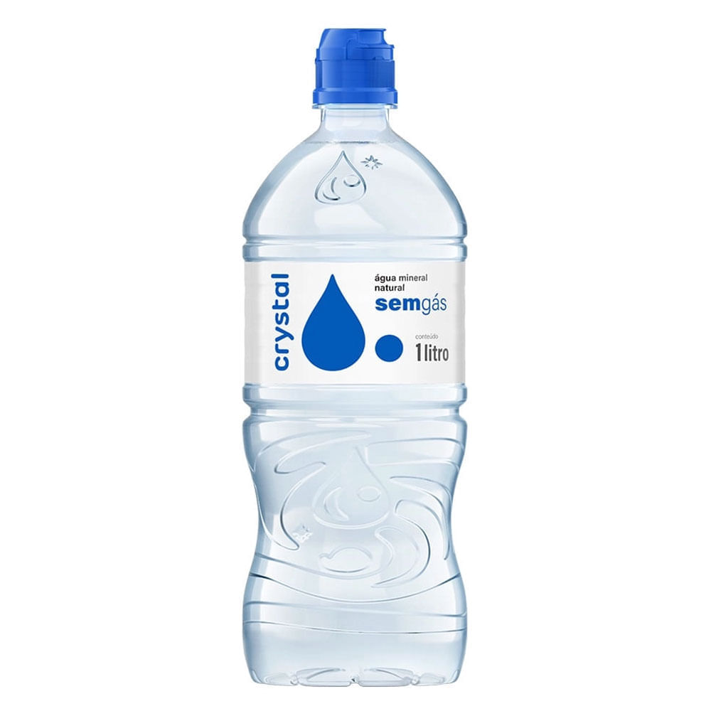 Encontraproduto.com.br - Água Mineral Crystal Sem Gás - 1L