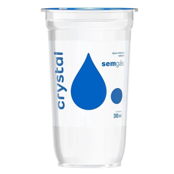 Encontraproduto.com.br - Água Crystal sem Gás Copo 310ml
