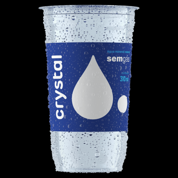 Encontraproduto.com.br - Água Crystal sem Gás Copo 310ml