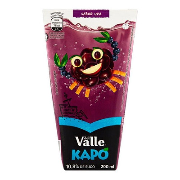 Encontraproduto.com.br - Suco Kapo Sabor Uva Tp 200ml