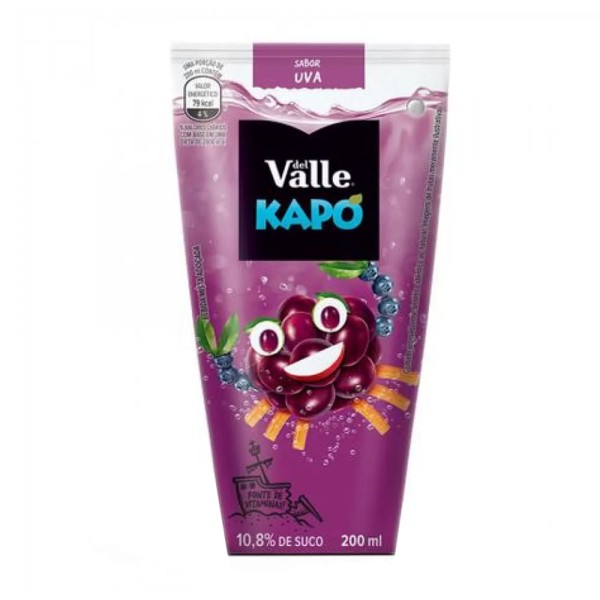 Encontraproduto.com.br - Suco Kapo Sabor Uva Tp 200ml