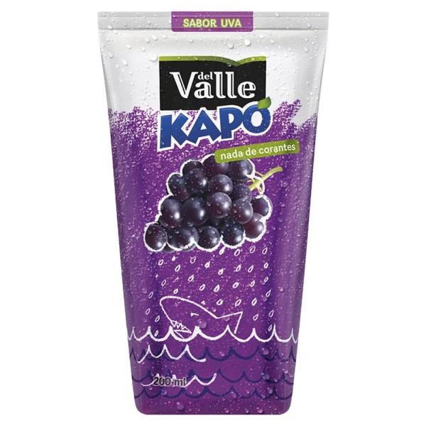 Encontraproduto.com.br - Suco Kapo Sabor Uva Tp 200ml