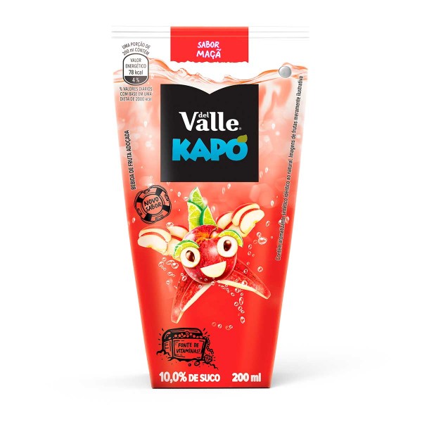 Encontraproduto.com.br - Bebida Mista Del Valle Kapo Maçã 200ml