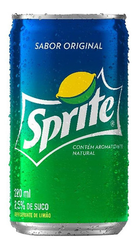 Refrigerante Sprite Original 220ml Lata