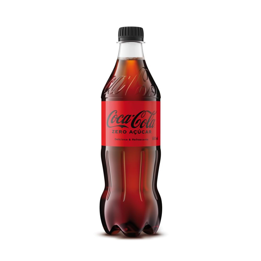 Encontraproduto.com.br - Refrigerante Coca-Cola Sem açúcar Pet com 600ml