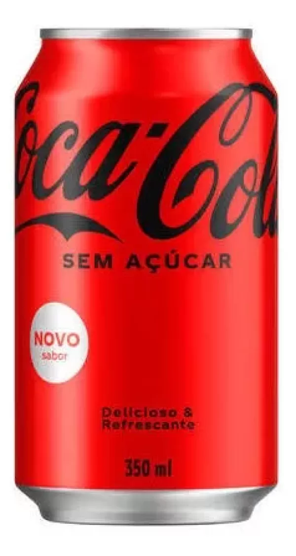Refrigerante Sem Açucar 350ml Coca Cola