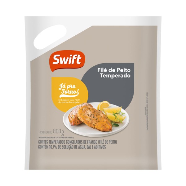 Encontraproduto.com.br - Filé Peito Temperado Já Pro Forno Swift 800 g