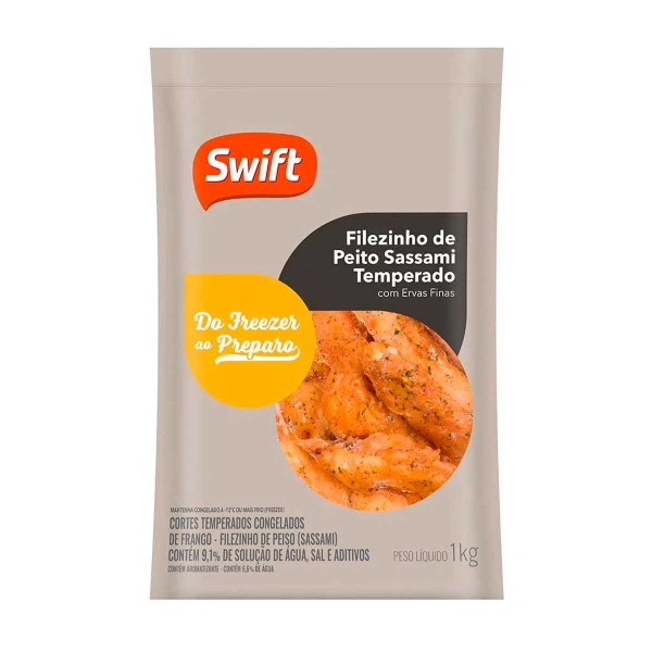 Encontraproduto.com.br - Filézinho sassami temperado Swift 1kg