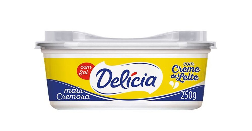 Encontraproduto.com.br - Margarina Delícia Com Creme de Leite e Sal 250g