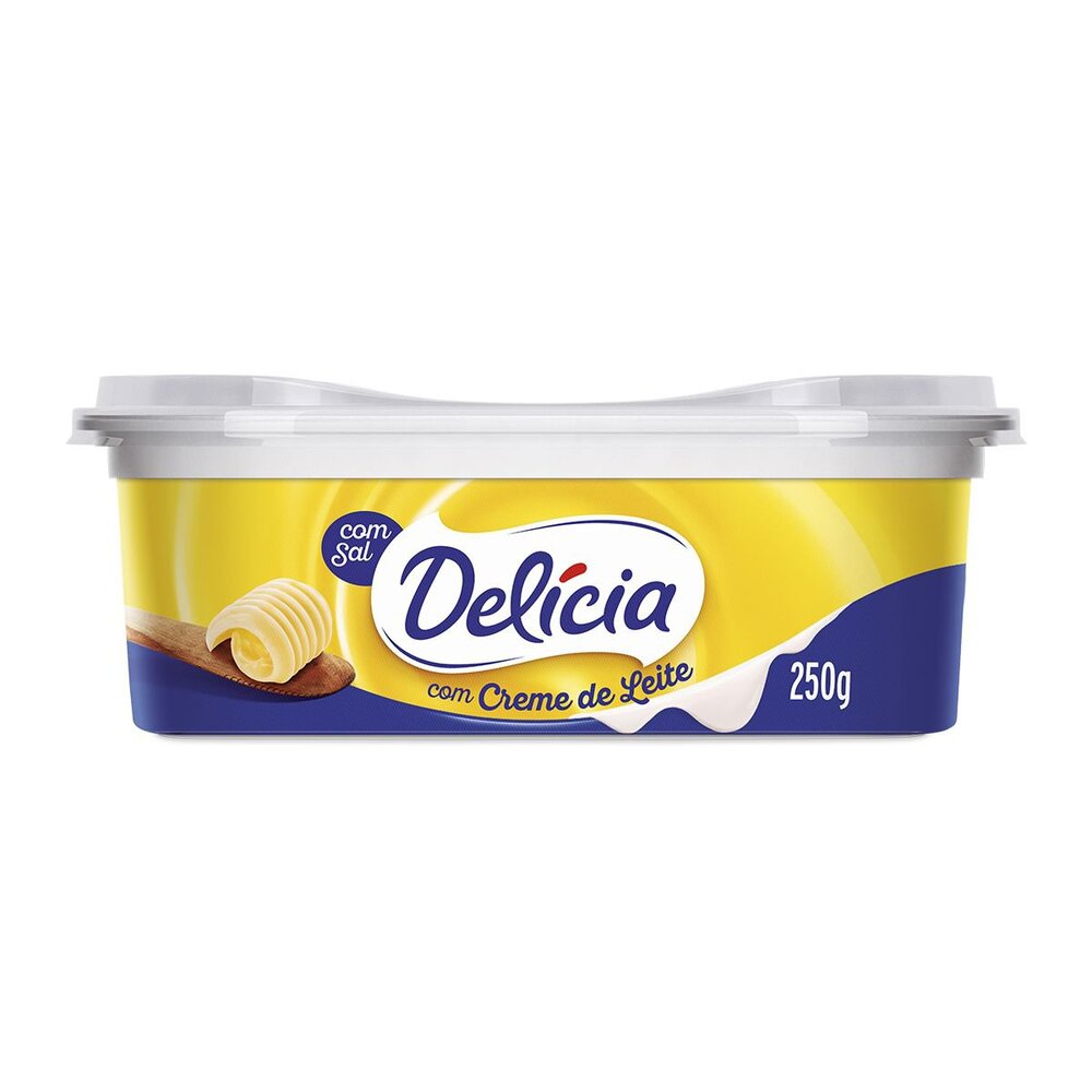Encontraproduto.com.br - Margarina Delícia Com Creme de Leite e Sal 250g