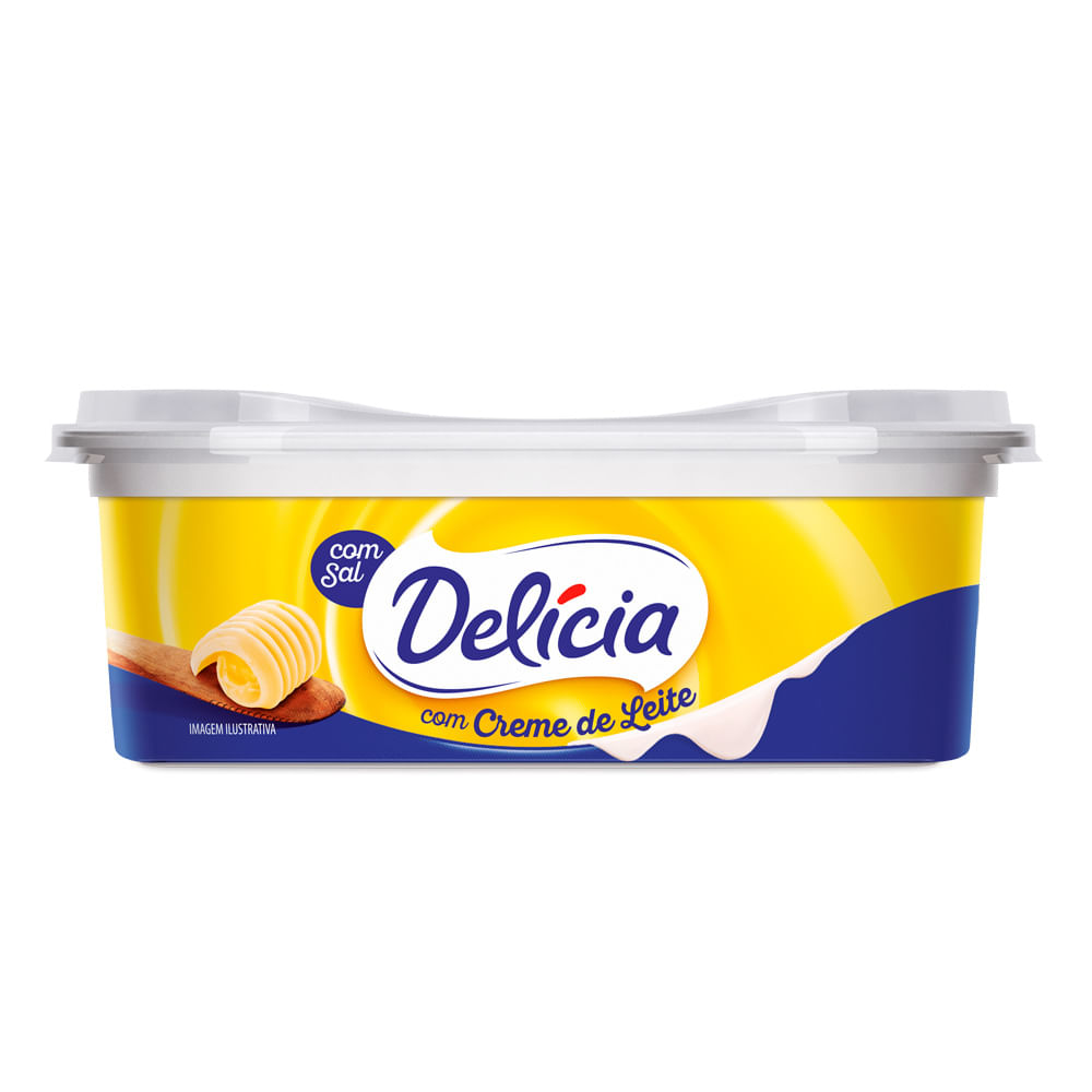 Encontraproduto.com.br - Margarina Delícia Com Creme de Leite e Sal 250g