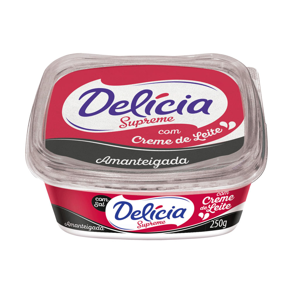 Margarina Delícia Supreme Com Sal 250g