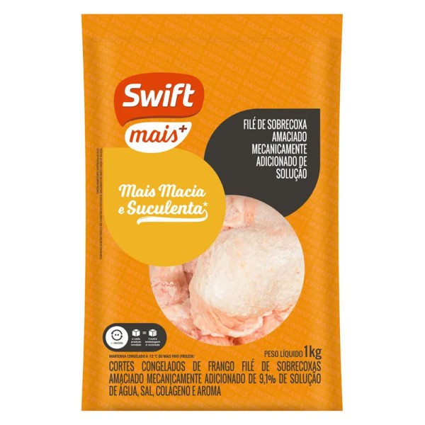 Encontraproduto.com.br - Filé Sobrecoxa Frango Swift Mais 1Kg