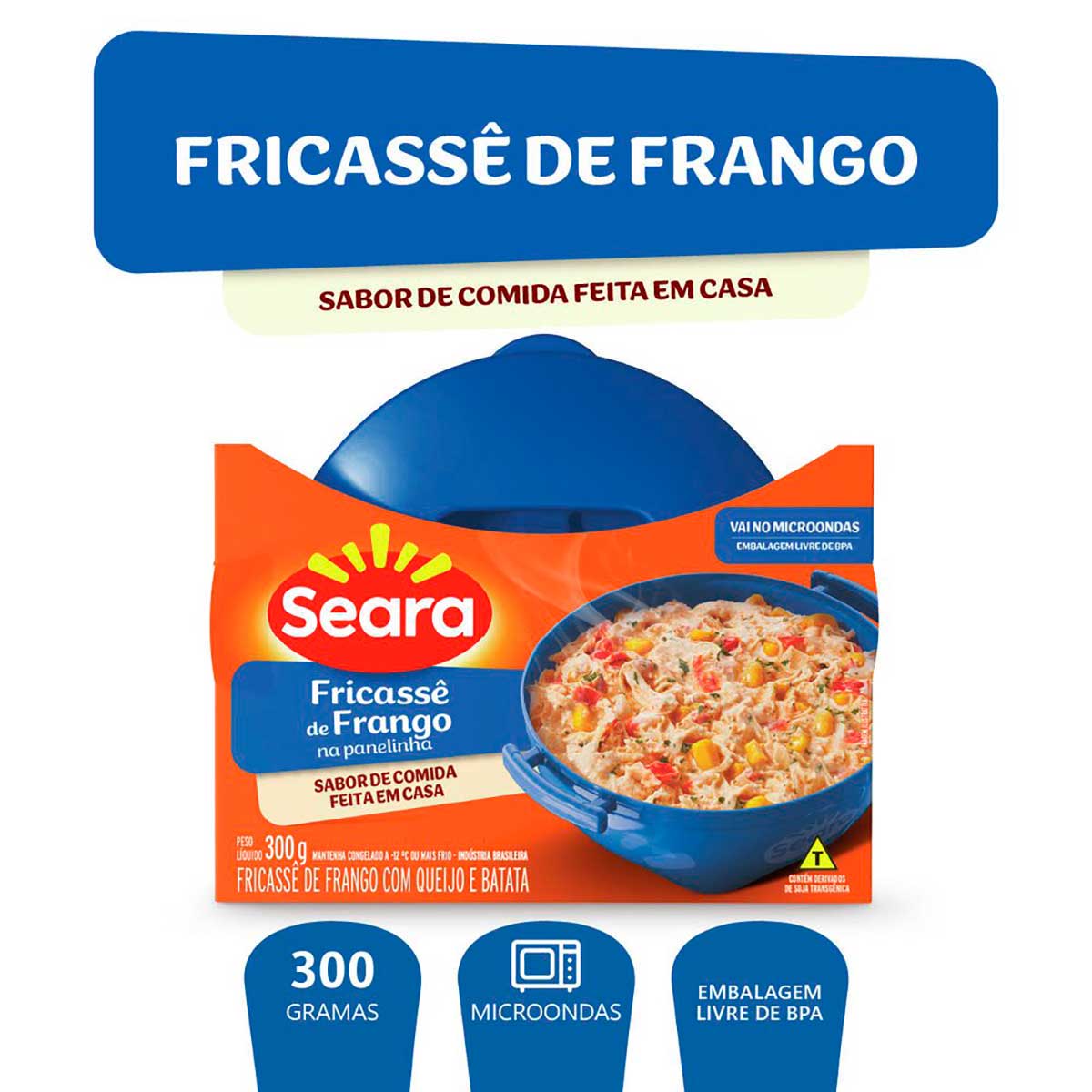 Prato Pronto Seara Fricassê De Frango 300g