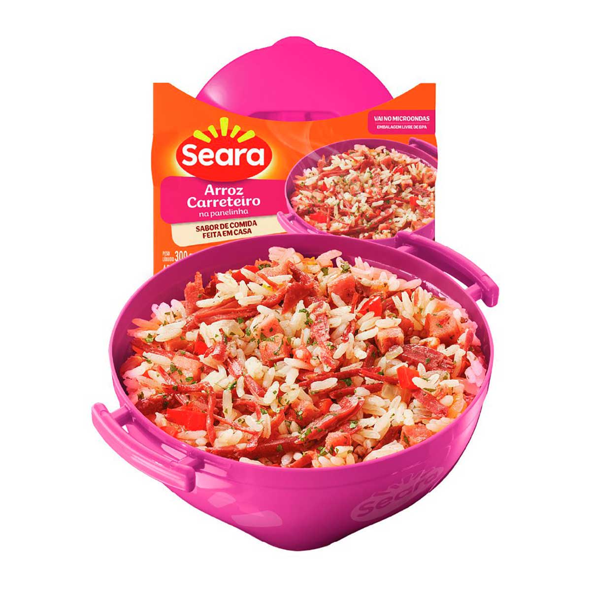 Encontraproduto.com.br - Prato Pronto Seara Arroz Carreteiro 300g