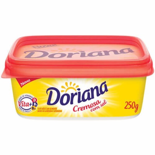 Encontraproduto.com.br - Margarina Cremosa com Sal Doriana 250 g