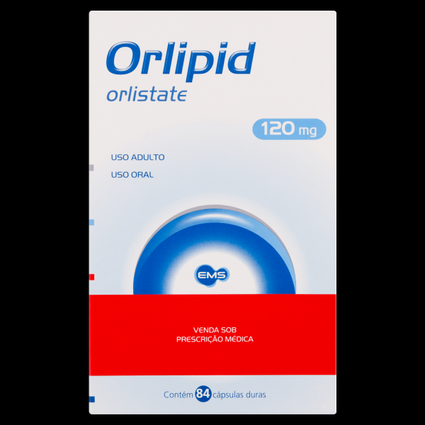 Encontraproduto.com.br - Orlipid Ems 120mg com 84 cápsulas