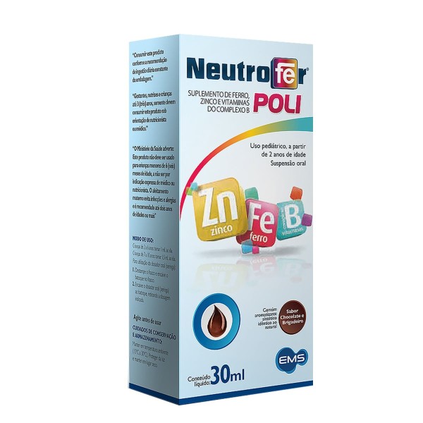 Encontraproduto.com.br - Neutrofer Poli com 30ml - Sigma Pharma
