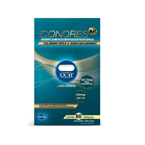 Encontraproduto.com.br - Suplemento Alimentar Condres AH 60 Cápsulas