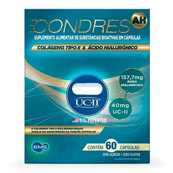 Encontraproduto.com.br - Suplemento Alimentar Condres AH 60 Cápsulas